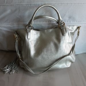 G.I.L.I. GOT IT LOVE IT ROMA LEATHER TOTE -NWOT